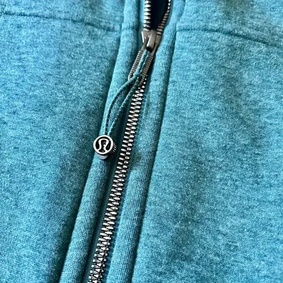 Lululemon Scuba Oversized Funnel Neck Zip Up Plush Green XS/S - Picture 4 of 9